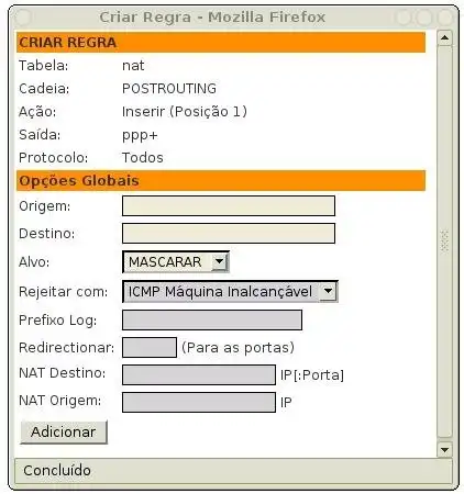 Download web tool or web app Firewall Admin