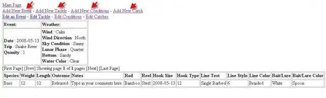 Download web tool or web app Fishing PHP/MySQL Website