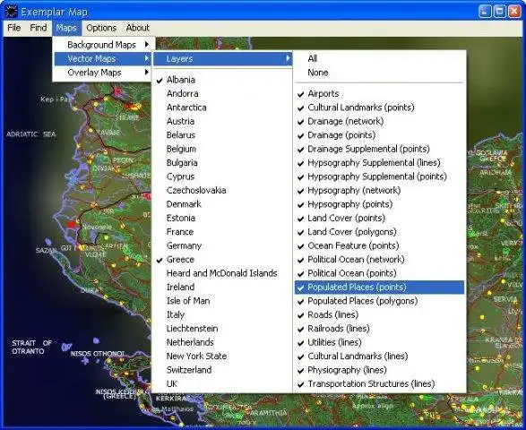 Download web tool or web app Fizmez Exemplar Map to run in Linux online