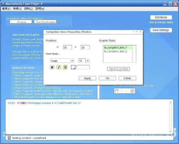 Download web tool or web app FLABER