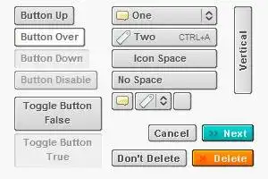 Download web tool or web app Flash Button Component