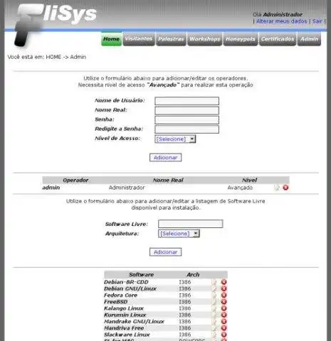 Download web tool or web app Flisys - The Flisol Open Source System