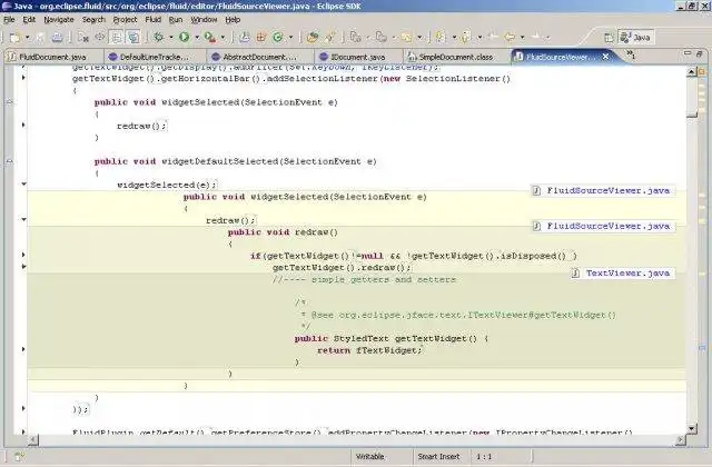 Download web tool or web app Fluid Source Code Editor