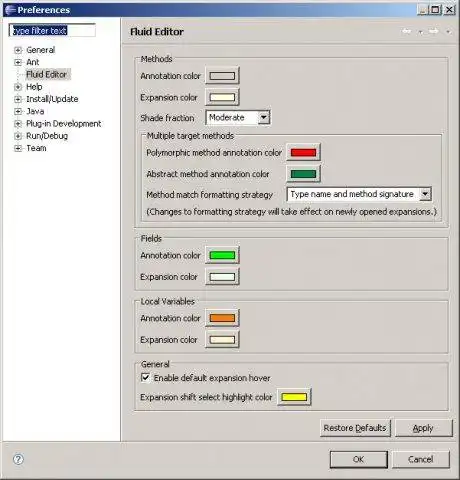 Download web tool or web app Fluid Source Code Editor