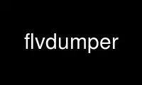 Voer flvdumper uit in de gratis hostingprovider van OnWorks via Ubuntu Online, Fedora Online, Windows online emulator of MAC OS online emulator