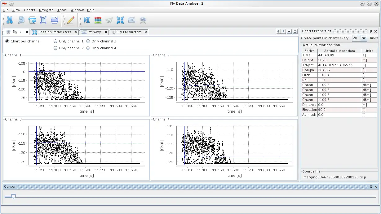 Download web tool or web app FlyDataAnalyzer