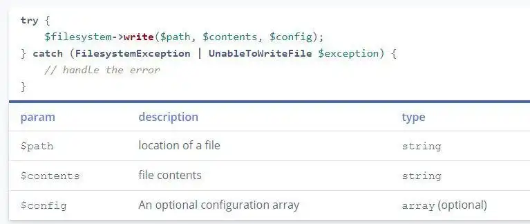 Download web tool or web app Flysystem