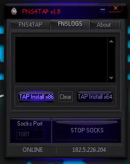 Download web tool or web app FNS4TAP