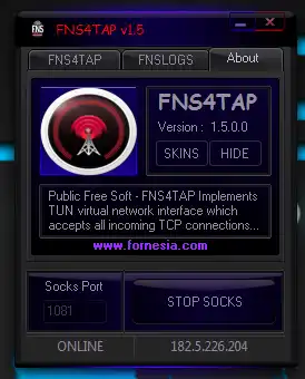 Download web tool or web app FNS4TAP