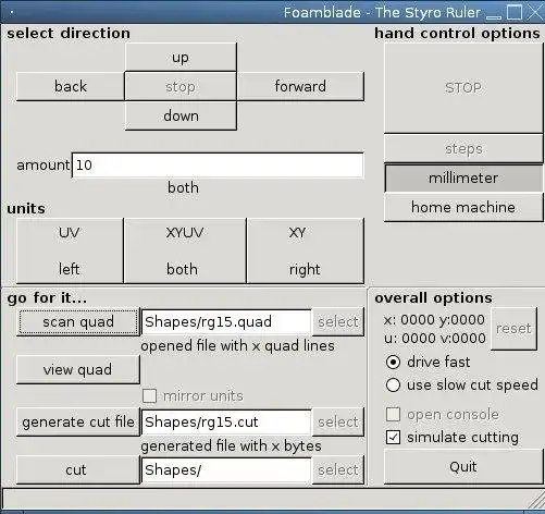 Download web tool or web app FoamBlade