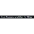 Free download Font Awesome workflow for Alfred Linux app to run online in Ubuntu online, Fedora online or Debian online