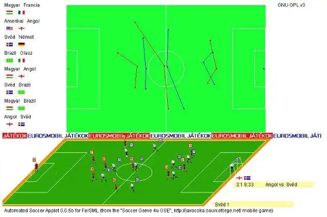 Download web tool or web app Football(er) Simulation Markup Language to run in Linux online