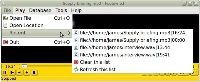 Download web tool or web app footswitch3basic