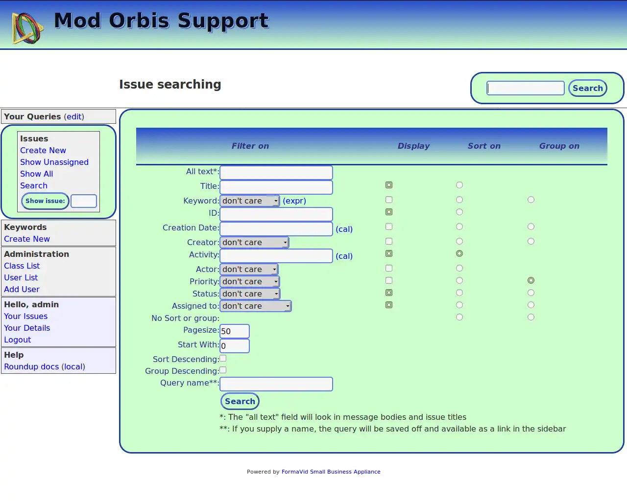 Download web tool or web app FormaVid