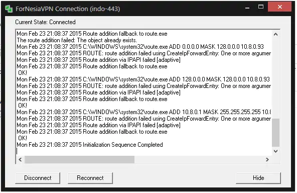 Download web tool or web app ForNesiaVPN Portable Gui