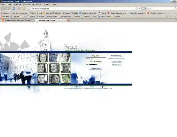 Download web tool or web app Fortic Gestion Formation