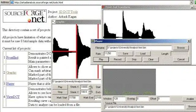 Download web tool or web app Fourier Transform to run in Windows online over Linux online