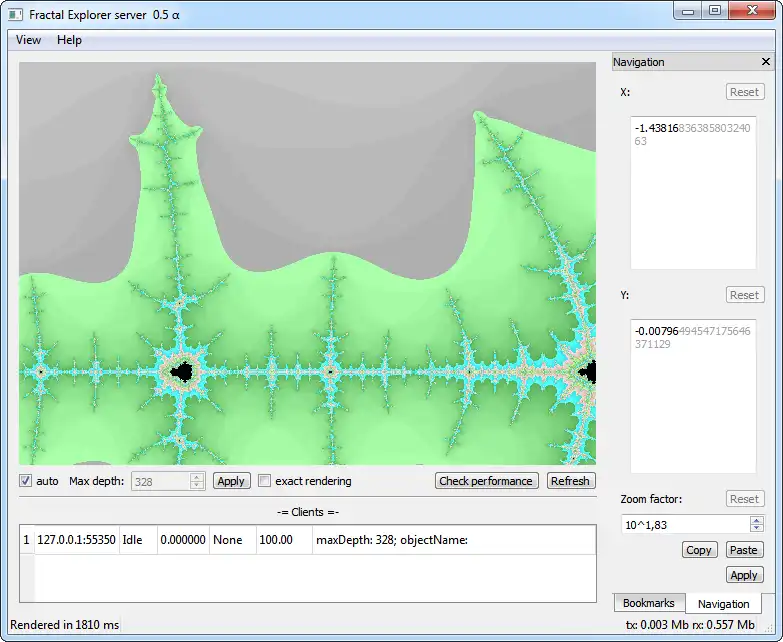 Download web tool or web app Fractal explorer