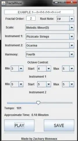 Download web tool or web app FractalMuse