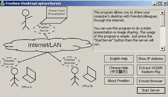 Download web tool or web app FreeBex-Server