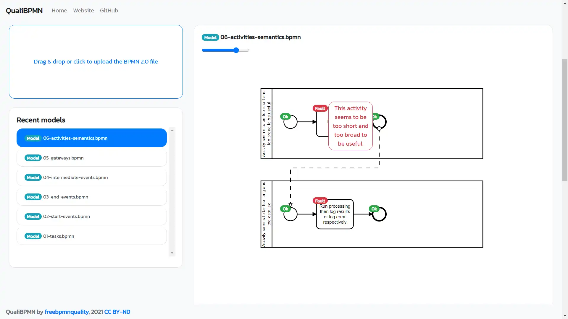 Download web tool or web app freebpmnquality — QualiBPMN