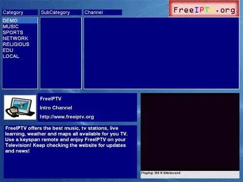 Download web tool or web app Free IPTV Project