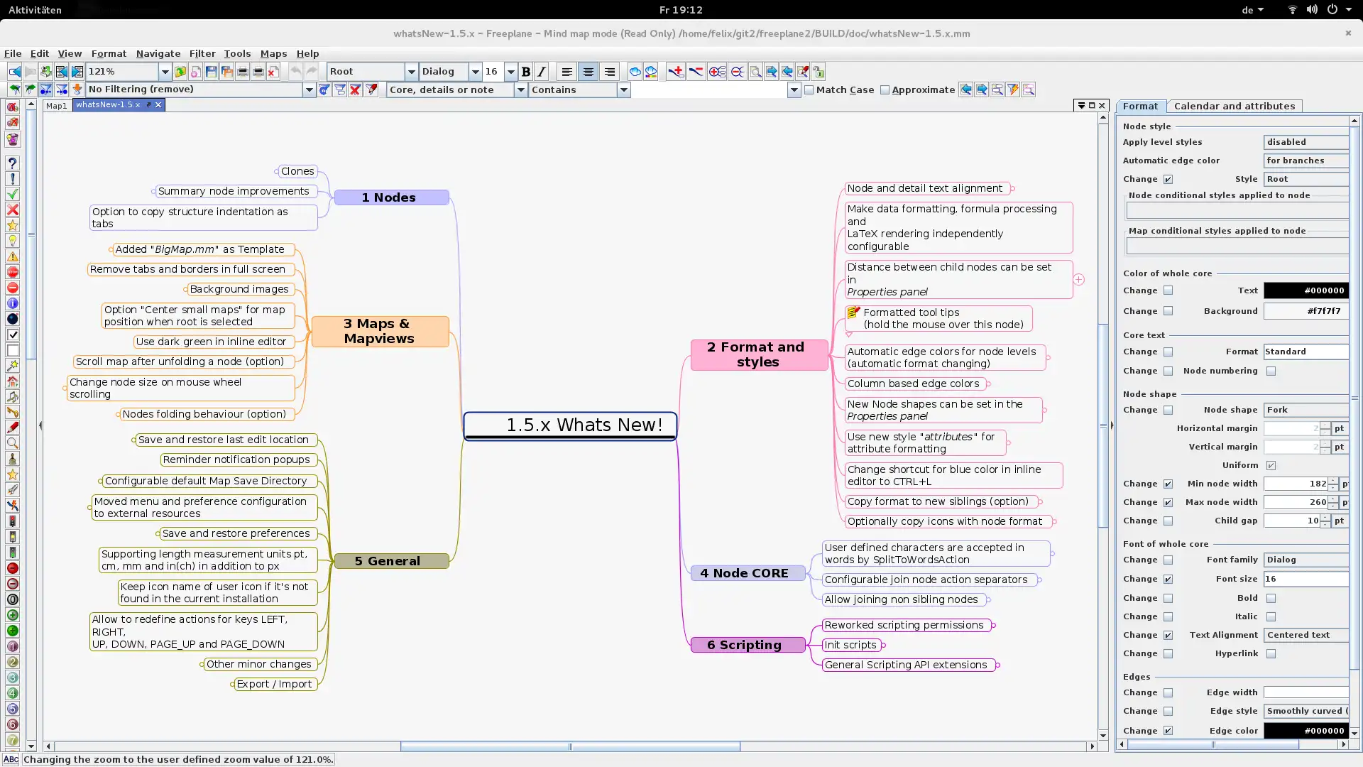 Download web tool or web app Freeplane