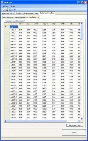 Download web tool or web app FStatSim