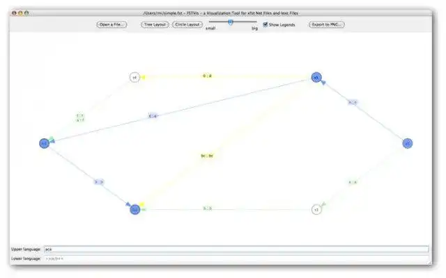 Download web tool or web app FSTVis to run in Linux online