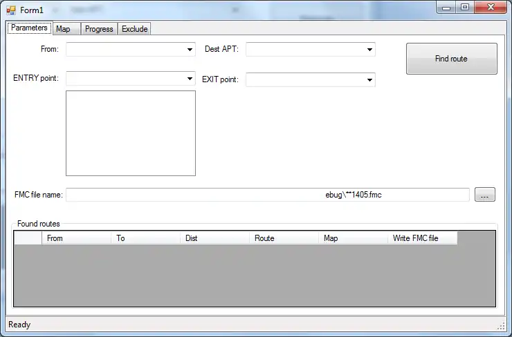 Download web tool or web app Fsx route finder to run in Windows online over Linux online