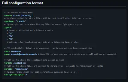 Download web tool or web app FTP2MFS