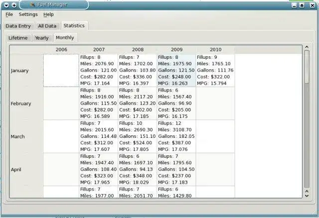 Download web tool or web app Fuel Manager