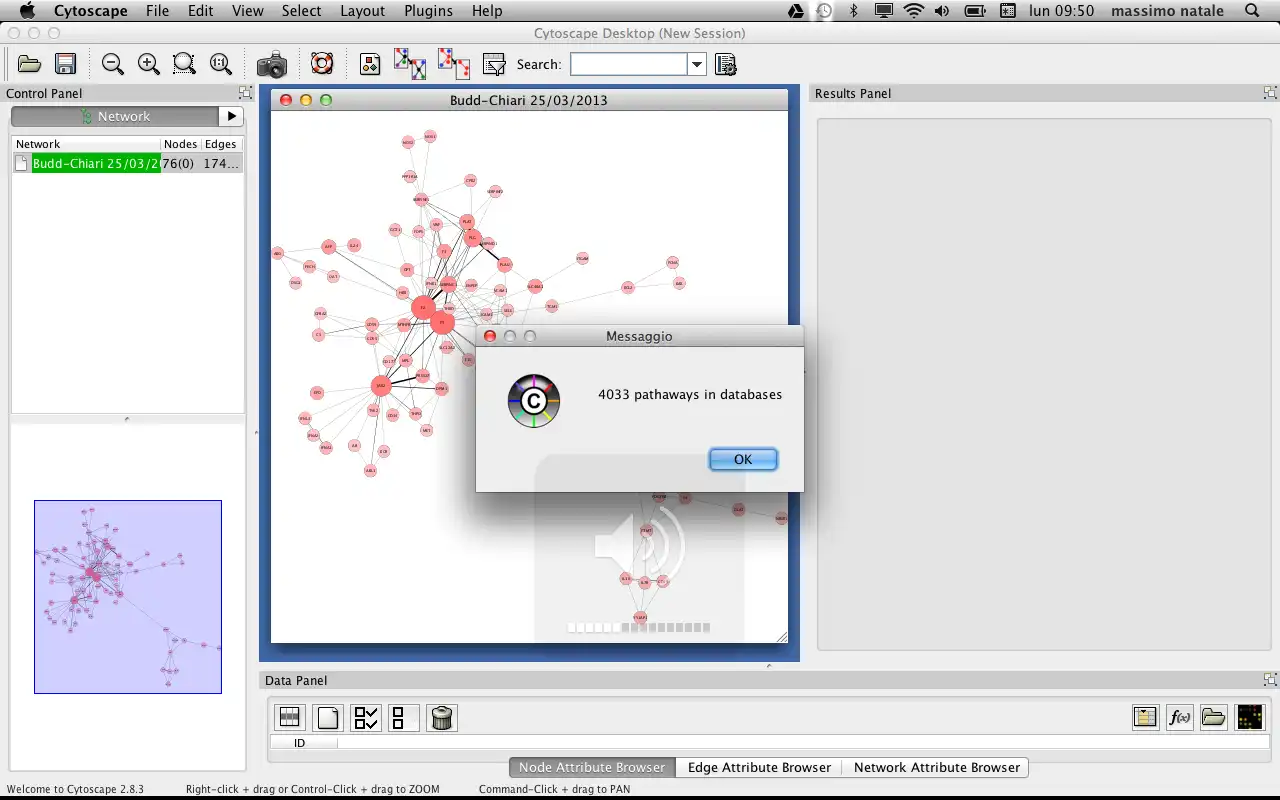 Download web tool or web app FunMod Network Analysis