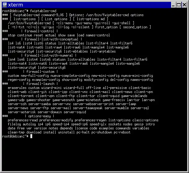 Download web tool or web app fwiptables. Firewall With iptables.