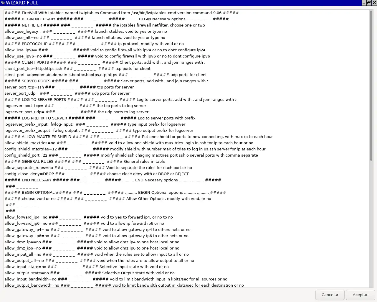 Download web tool or web app fwiptables. Firewall With iptables.