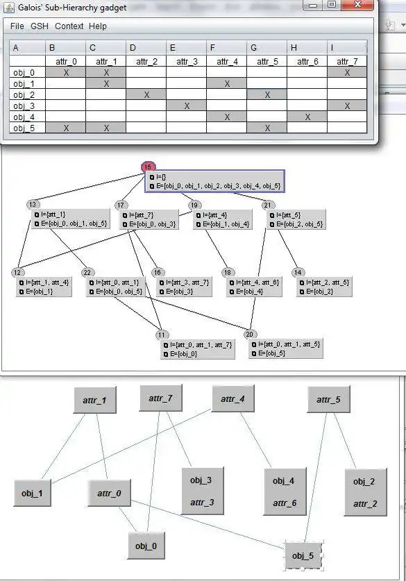 Download web tool or web app Galois sub-hierarchy builder to run in Linux online