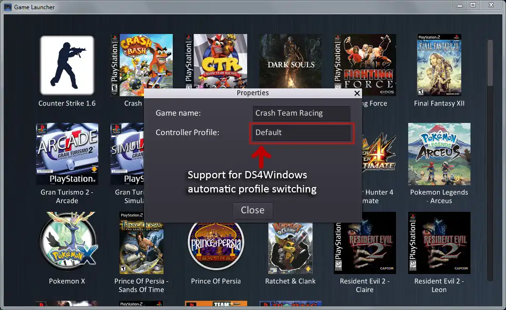 Descargue la herramienta web o la aplicación web Game Launcher