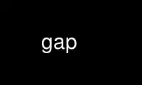 Run gap in OnWorks free hosting provider over Ubuntu Online, Fedora Online, Windows online emulator or MAC OS online emulator