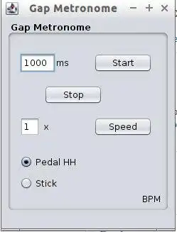 Download web tool or web app Gap Metronome