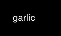 Run garlic in OnWorks free hosting provider over Ubuntu Online, Fedora Online, Windows online emulator or MAC OS online emulator