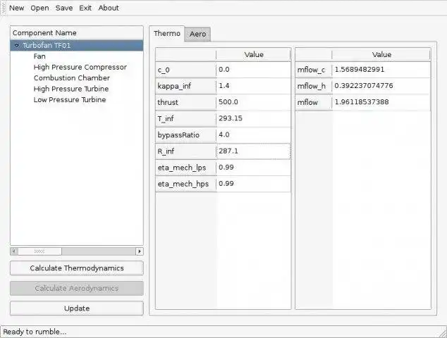 Download web tool or web app Gas Turbine Developer