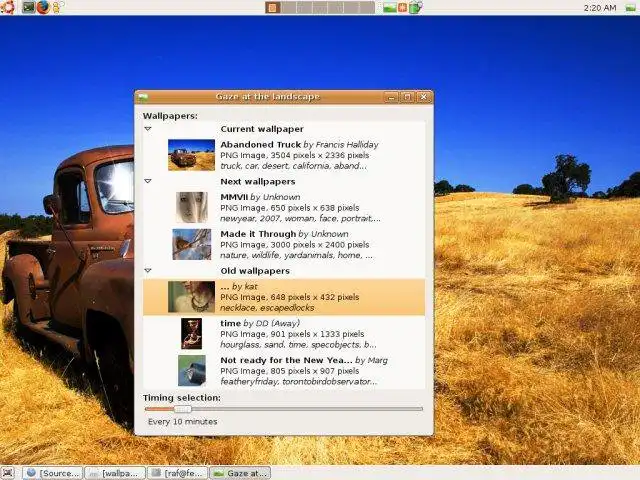 Download web tool or web app Gaze at the landscape to run in Linux online