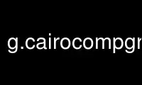 Run g.cairocompgrass in OnWorks free hosting provider over Ubuntu Online, Fedora Online, Windows online emulator or MAC OS online emulator