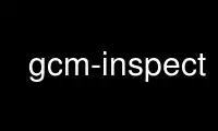 Run gcm-inspect in OnWorks free hosting provider over Ubuntu Online, Fedora Online, Windows online emulator or MAC OS online emulator