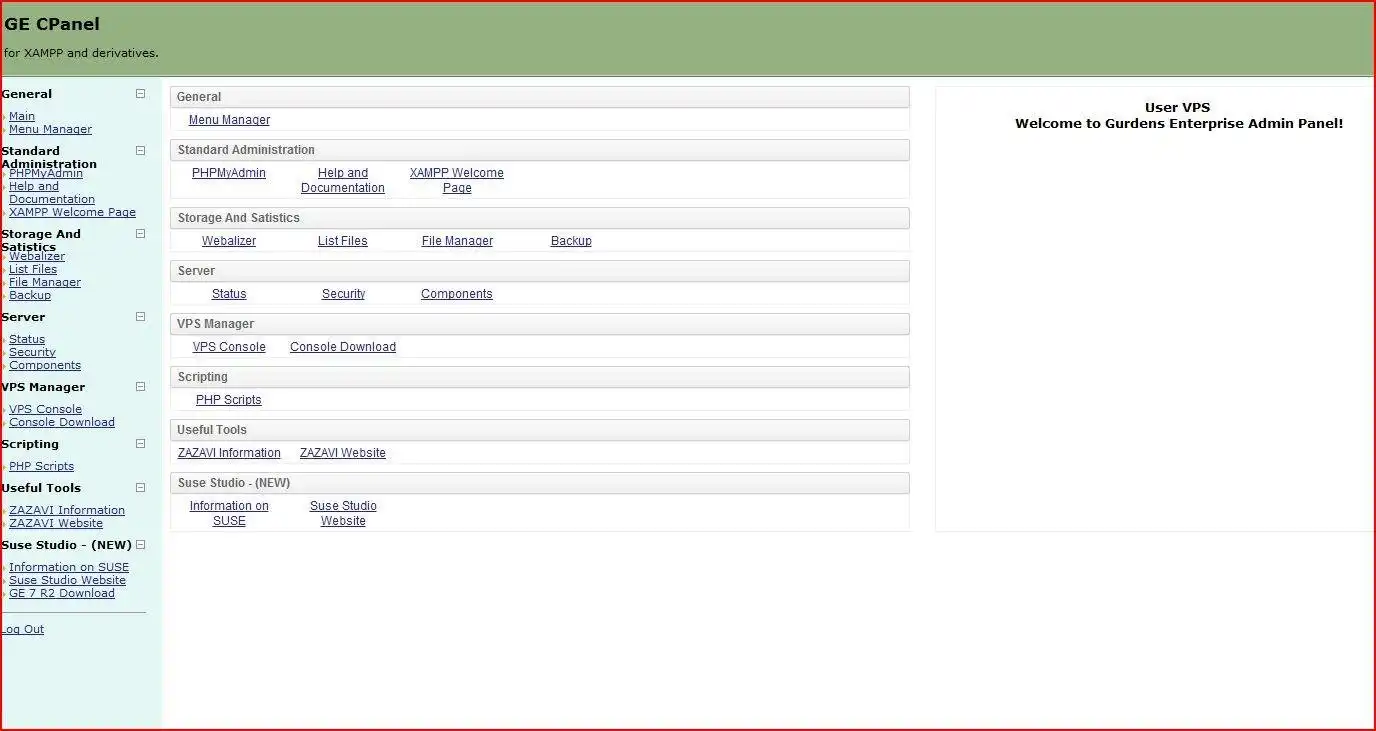 Download web tool or web app GE Admin Panel