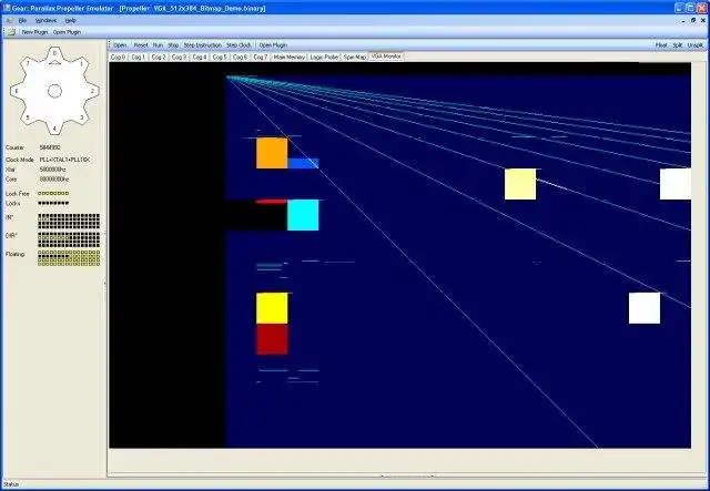 Download web tool or web app Gear: Parallax Propeller Debugger