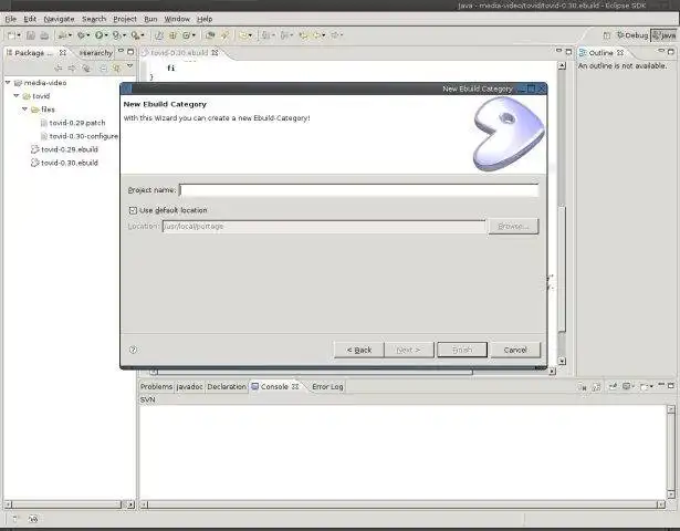 Download web tool or web app GEclipse the ebuild-editor for Eclipse
