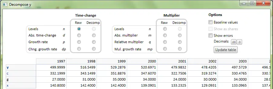 Download web tool or web app Gekko Timeseries Software to run in Windows online over Linux online