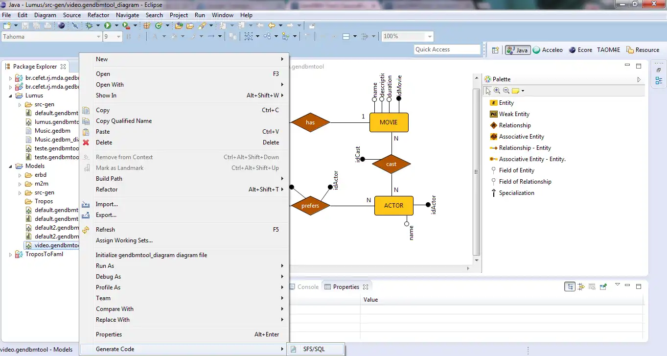 Download web tool or web app GenDBM Tool