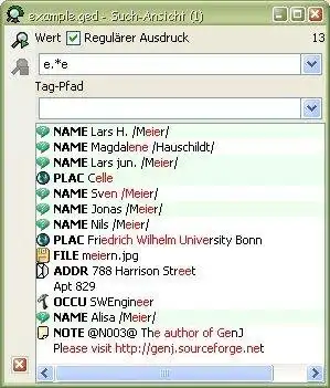 Download web tool or web app GenealogyJ